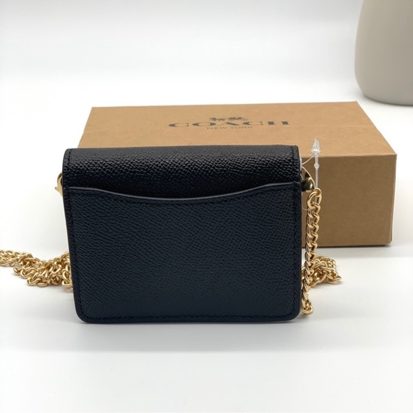 COACH  Card Case On A Chain - Picture 2 of 8